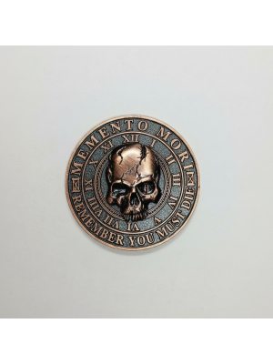 stoicka moneta MEMENTO MORI 3D